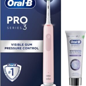 Oral-B Pro 3 Electric Toothbrushes With Smart Pressure Sensor