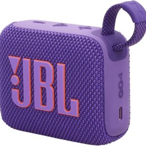 JBL GO 4 Ultra-Portable Bluetooth Speaker with Big Pro Sound and Punchy Bass, PlaytimeBoost, Waterproof Design and 7-Hour Playtime