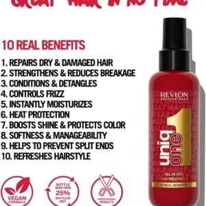 Revlon UniqONE Professional Vegan Leave-In Conditioner & Hair Treatment