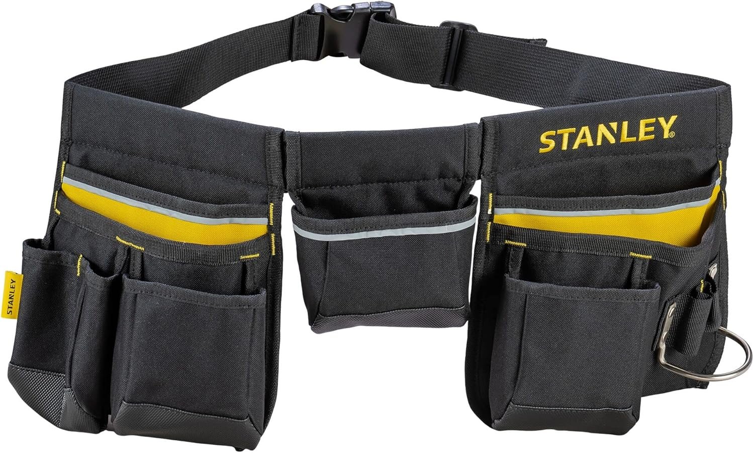 STANLEY Essential Tool Belt Pouch Apron, Multiple pockets, Integrated Hammer Loop
