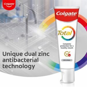 Colgate Total Original Toothpaste 4x100ml | Stronger 24-hour bacterial defence